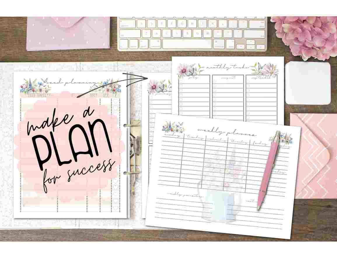 HOW to Make a Gardening Binder {The ULTIMATE Garden Hack} +FREE ...
