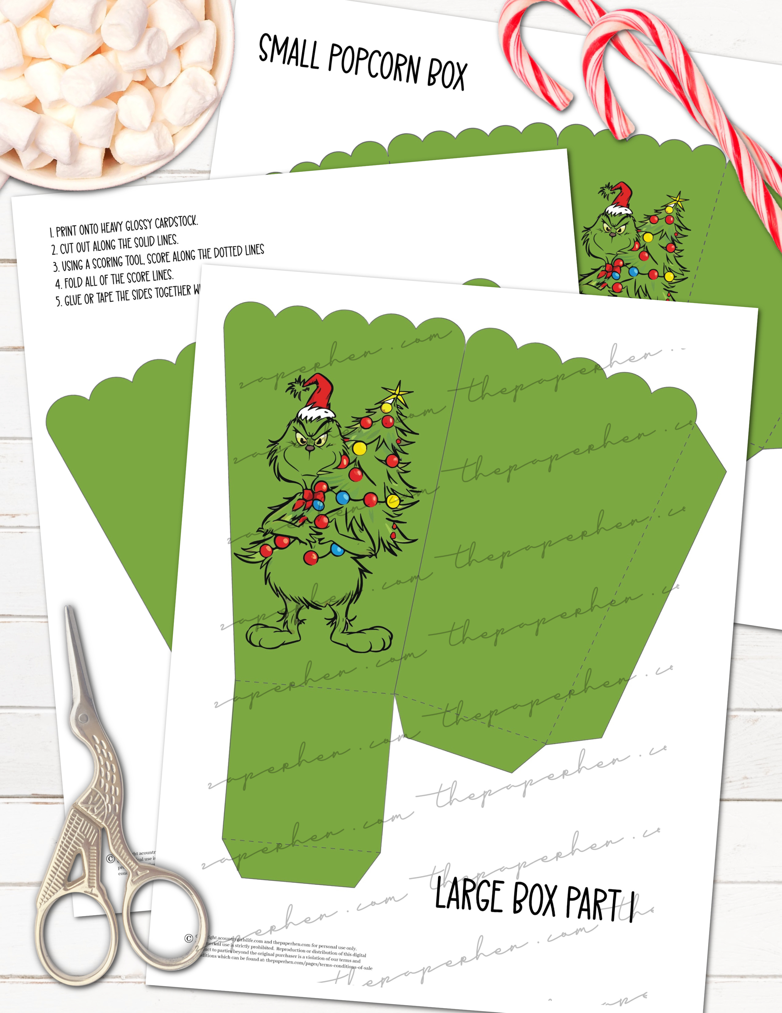 FREE Printable Grinch Bingo for Movie Night! - A Country Girl's Life