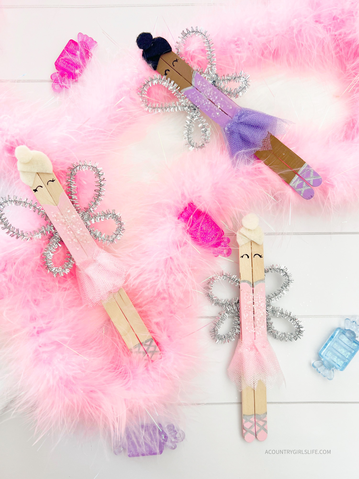 Nutcracker Ballet Craft Ideas {Sugar Plum Fairy} - A Country Girl's Life