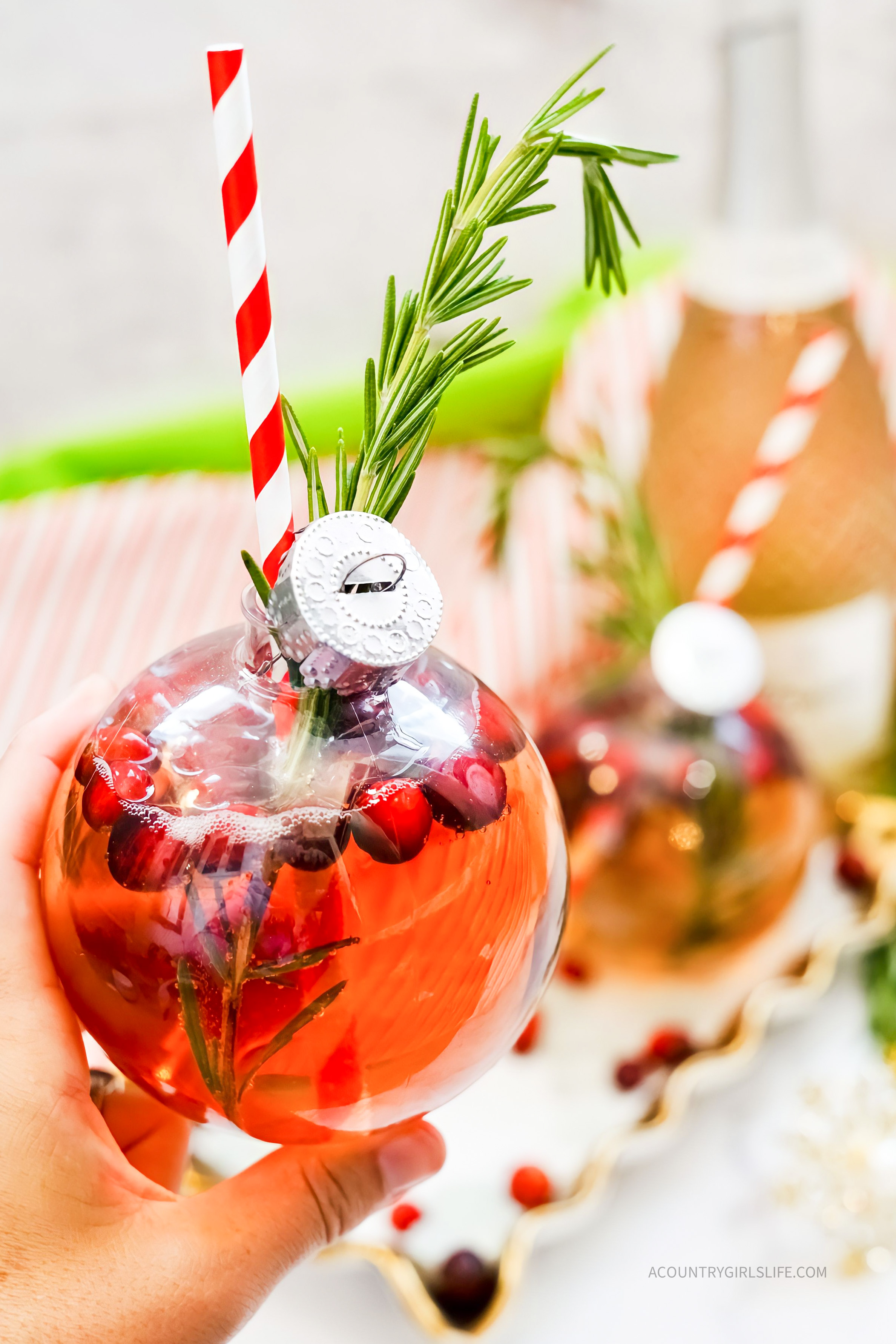 Christmas Mimosa Recipe - A Country Girl's Life