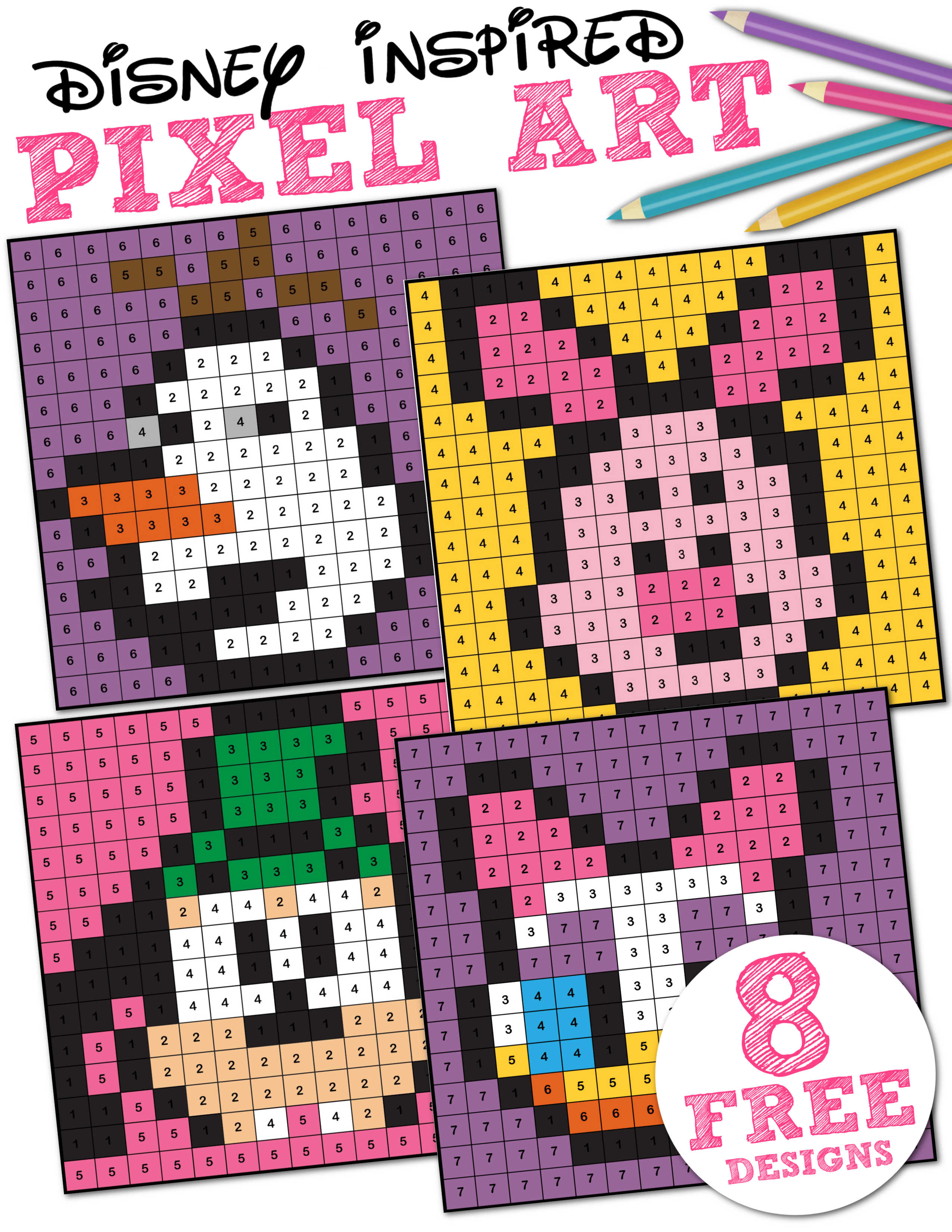 Pixel Art Disney Pixel Art